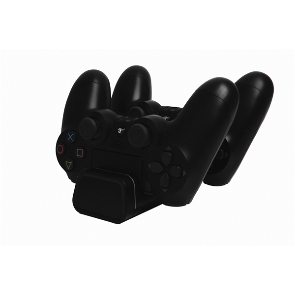 FroggieX FX-P4-C2-B Dual Charging Dock PS4 fekete töltőállomás