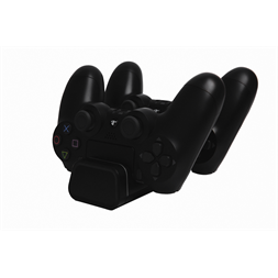 FroggieX FX-P4-C2-B Dual Charging Dock PS4 fekete töltőállomás