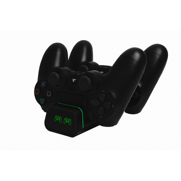 FroggieX FX-P4-C2-B Dual Charging Dock PS4 fekete töltőállomás