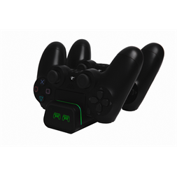 FroggieX FX-P4-C2-B Dual Charging Dock PS4 fekete töltőállomás
