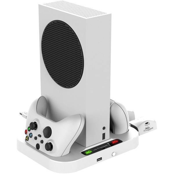 Froggiex FX-XSX-C1-W Xbox Series S multifunkciós fehér töltőállomás