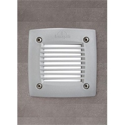 Fumagalli LETI 100 SQUARE ST LED 3W GX53 fehér kültéri beépíthető falilámpa