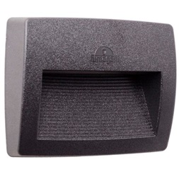 Fumagalli LORENZA 190 LED 8,5W 3K R7S fekete kültéri falilámpa