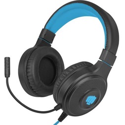 Fury WARHAWK RGB fekete-kék gamer headset