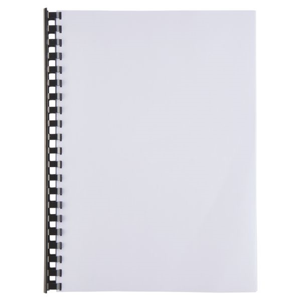 GBC 19mm 100db-os fekete műanyag spirál (Újszerű)