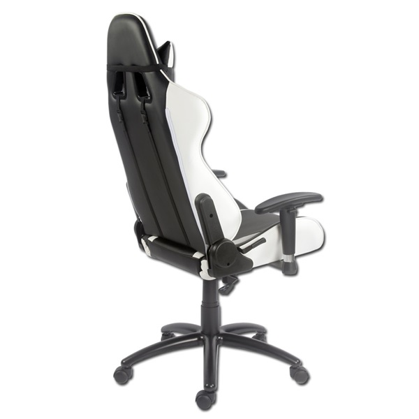 LC Power LC-GC-2 fekete/fehér gamer szék