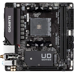 GIGABYTE Alaplap AM4 A520I AC AMD A520, mini-ITX