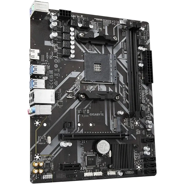 GIGABYTE Alaplap AM4 B450M K AMD B450, mATX