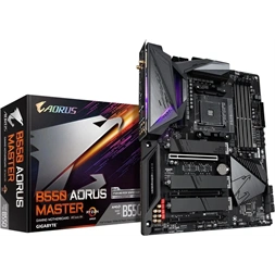 GIGABYTE Alaplap AM4 B550 AORUS MASTER GAMING AMD B550, ATX