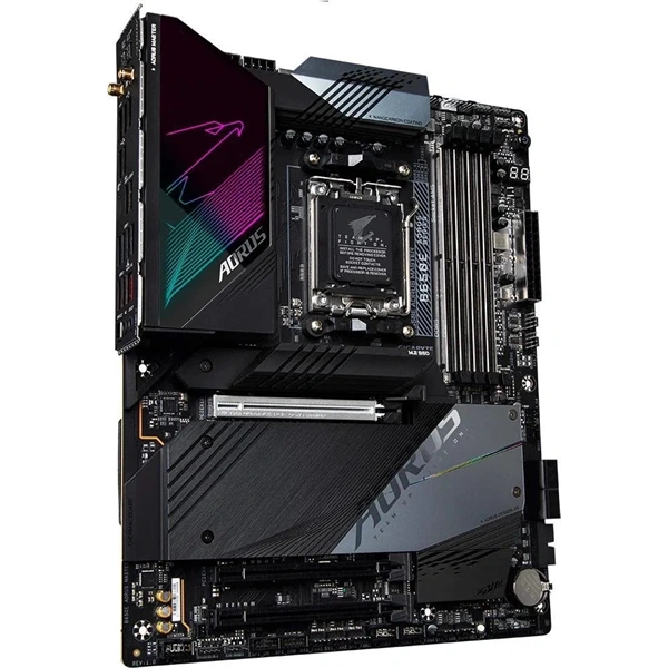 GIGABYTE Alaplap AM5 B650E AORUS MASTER AMD B650, ATX