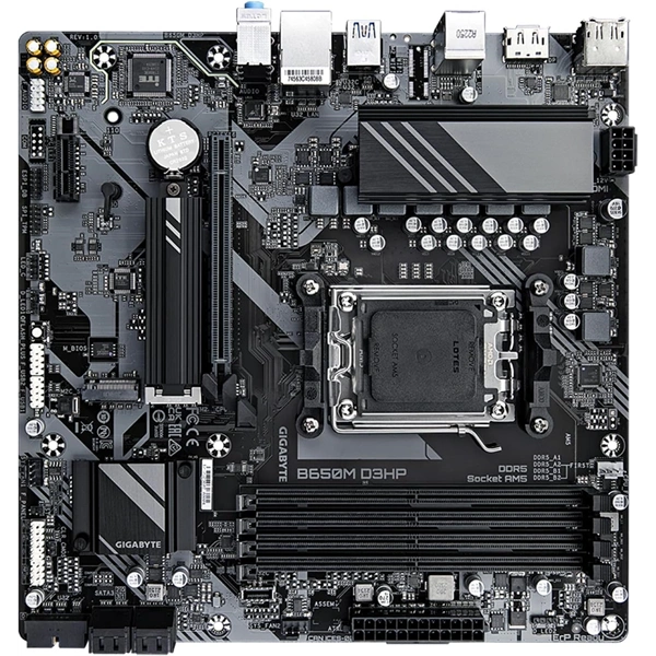 GIGABYTE Alaplap AM5 B650M D3HP AMD B650, mATX