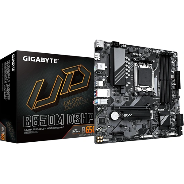 GIGABYTE Alaplap AM5 B650M D3HP AMD B650, mATX