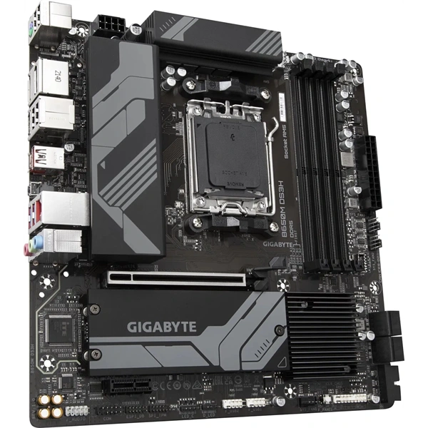 GIGABYTE Alaplap AM5 B650M DS3H AMD B650, mATX