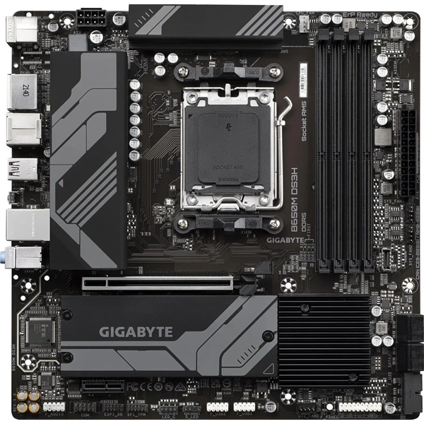 GIGABYTE Alaplap AM5 B650M DS3H AMD B650, mATX