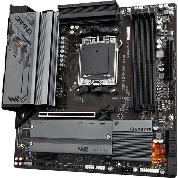 GIGABYTE Alaplap AM5 B650M GAMING X AX AMD B650, mATX