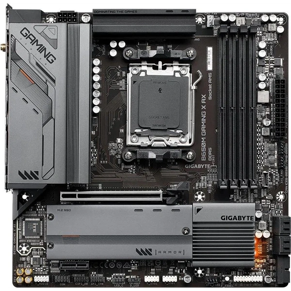 GIGABYTE Alaplap AM5 B650M GAMING X AX AMD B650, mATX