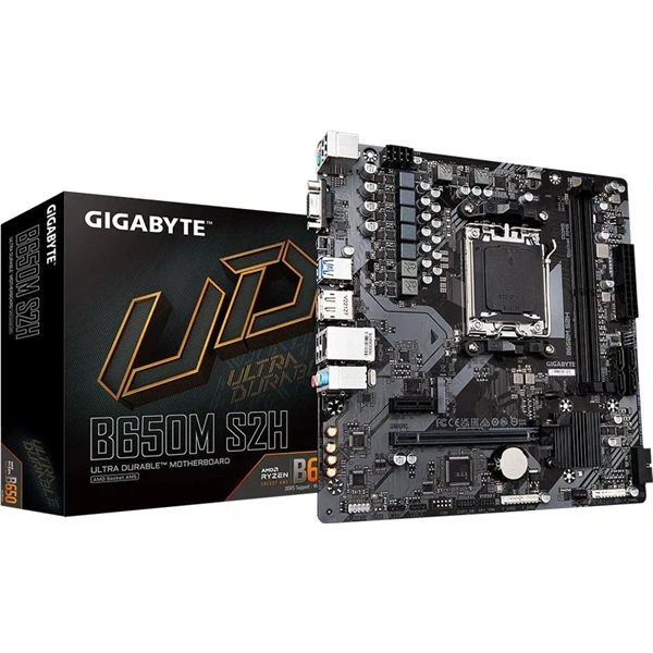 GIGABYTE Alaplap AM5 B650M S2H AMD B650, mATX
