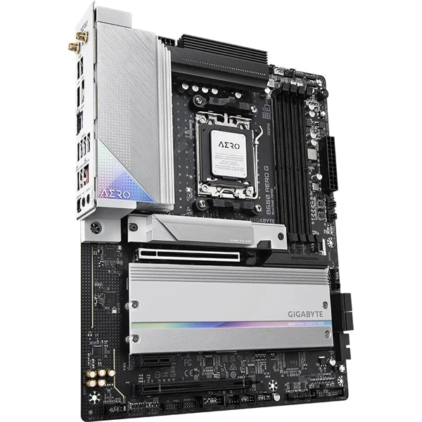 GIGABYTE Alaplap AM5 B650 AERO G AMD B650, ATX