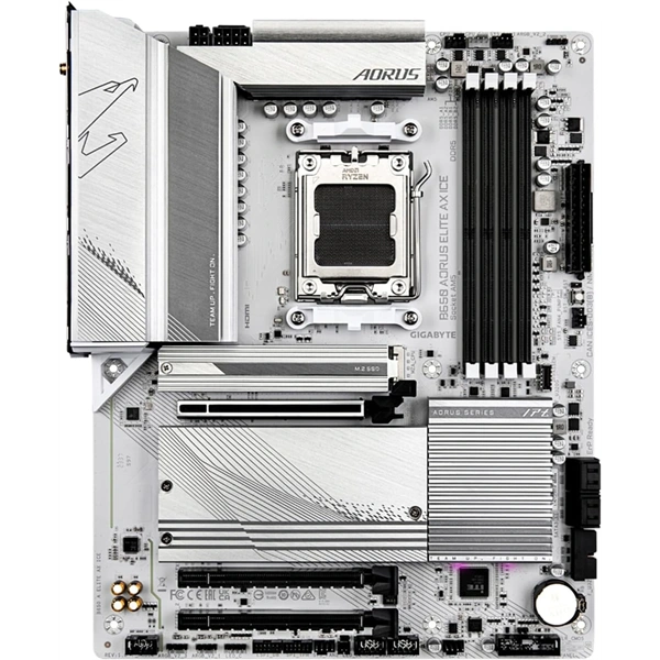 GIGABYTE Alaplap AM5 B650 AORUS ELITE AX ICE AMD B650, ATX