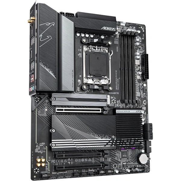 GIGABYTE Alaplap AM5 B650 AORUS ELITE AX V2 AMD B650, ATX