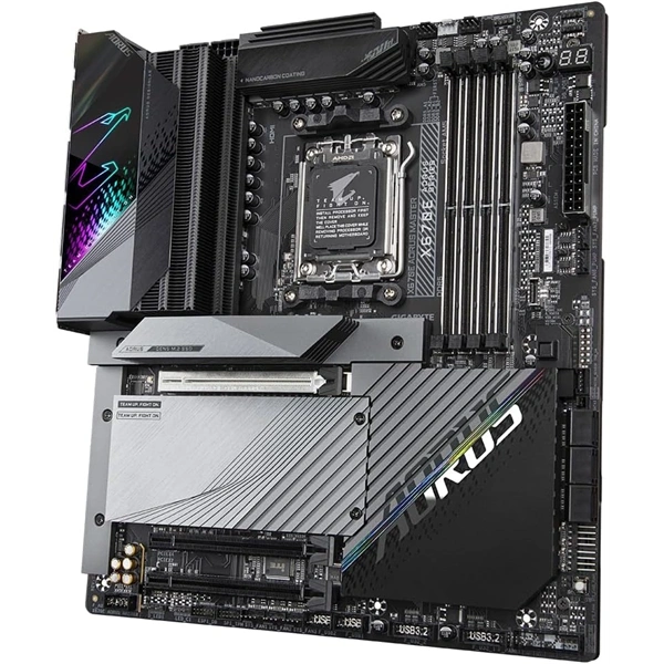 GIGABYTE Alaplap AM5 X670E AORUS MASTER AMD X670, E-ATX