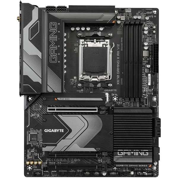 GIGABYTE Alaplap AM5 X670 GAMING X AX V2 AMD X670, ATX