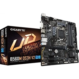 GIGABYTE Alaplap S1200 B560M DS3H V2 INTEL B560, mATX