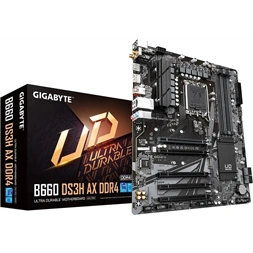 GIGABYTE Alaplap S1700 B660 DS3H AX DDR4 INTEL B660, ATX
