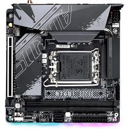GIGABYTE Alaplap S1700 B760I AORUS PRO INTEL B760, mini-ITX