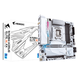 GIGABYTE Alaplap S1700 B760M AORUS ELITE X AX INTEL B760, mATX