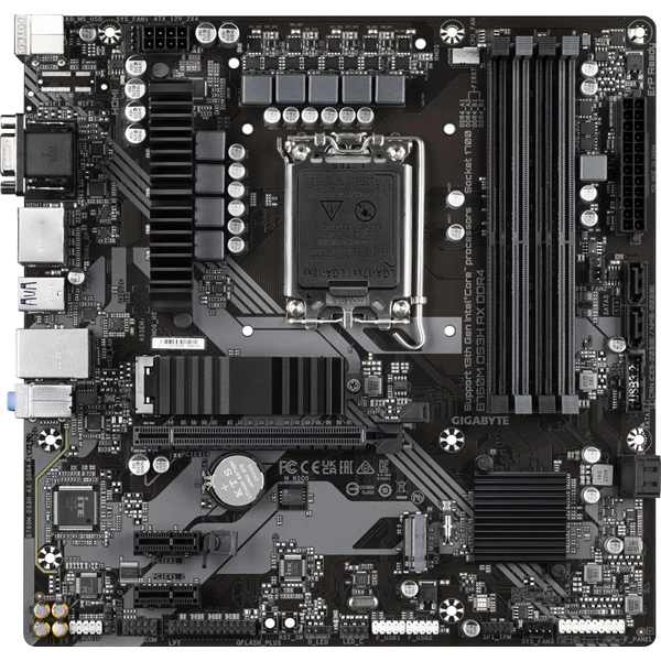 GIGABYTE Alaplap S1700 B760M DS3H DDR4 INTEL B760, mATX