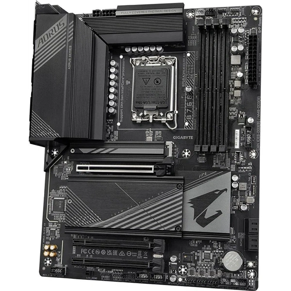 GIGABYTE Alaplap S1700 B760 AORUS ELITE AX INTEL B760, ATX