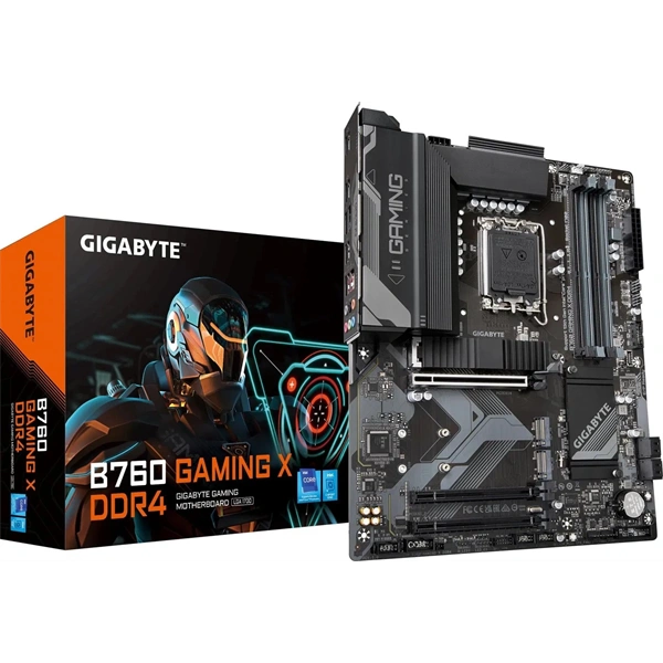 GIGABYTE Alaplap S1700 B760 GAMING X DDR4 INTEL B760, ATX