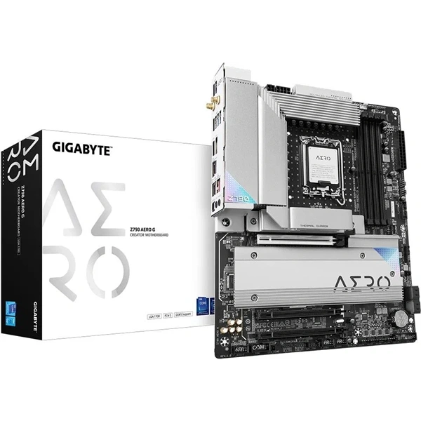 GIGABYTE Alaplap S1700 Z790 AERO G INTEL Z790, ATX