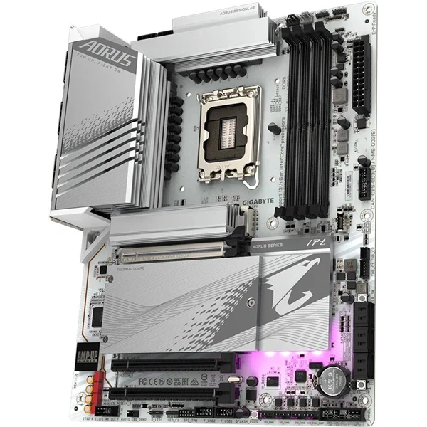 GIGABYTE Alaplap S1700 Z790 AORUS ELITE AX ICE INTEL Z790, ATX