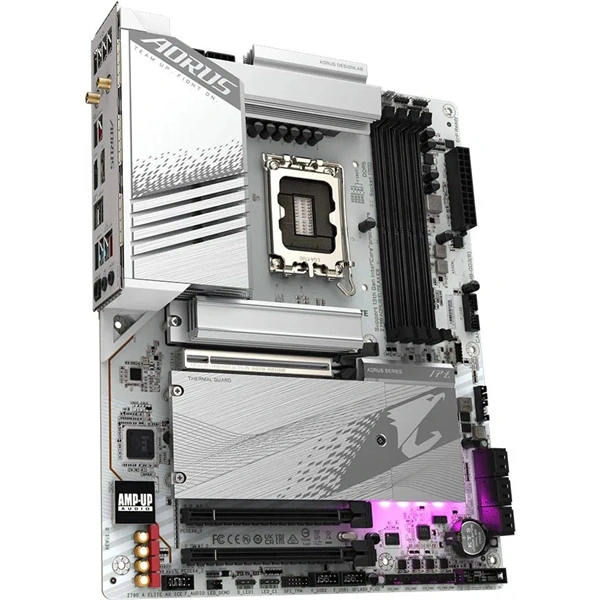 GIGABYTE Alaplap S1700 Z790 AORUS ELITE AX ICE INTEL Z790, ATX