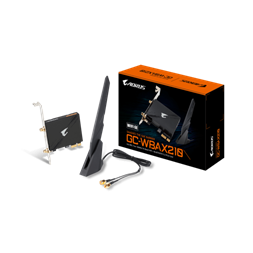 GIGABYTE Wireless Adapter PCI-Express Tri Band AX2400, GC-WBAX210