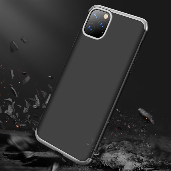 GKK GK0558 360 Full Protection 3in1 iPhone 11 Pro fekete/ezüst hátlap
