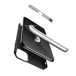 GKK GK0558 360 Full Protection 3in1 iPhone 11 Pro fekete/ezüst hátlap