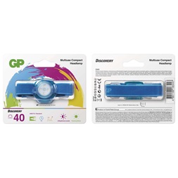 GP P8551B CH31 kék fejlámpa