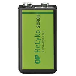GP ReCyko 9V (6F22) 200mAh akkumulátor 1db/bliszter