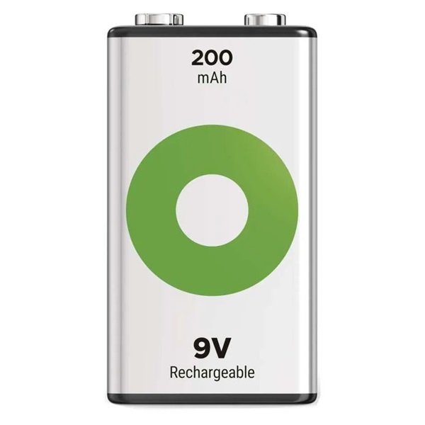 GP ReCyko NiMH Akkumulátor 6HR61 (9V) 200mAh