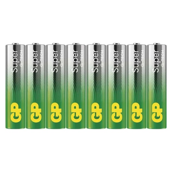 GP B01138 Super AAA (LR03) alkáli mikroceruza elem 8db/csomag