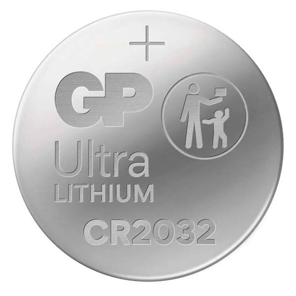 GP B32324 Ultra CR2032 lítium gombelem 4db/bliszter