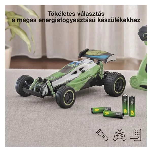 GP B0314G Ultra Plus AAA (LR03) alkáli mikroceruza elem 10db/csomag