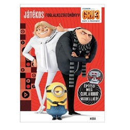 GRU3. Játékos foglalkoztatókönyv - Clive, a robot modelljével!