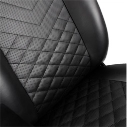 Gamer szék noblechairs ICON PU Bőr Fekete/Fekete