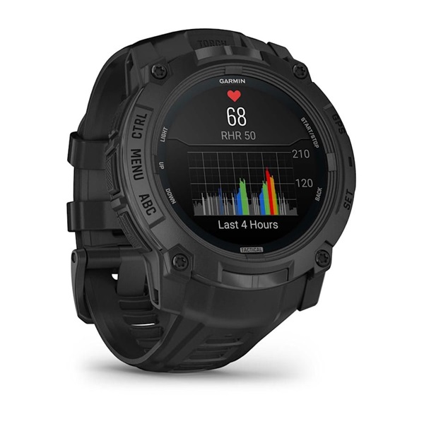 Garmin Instinct 3 AMOLED Tactical Edition (50mm) fekete okosóra