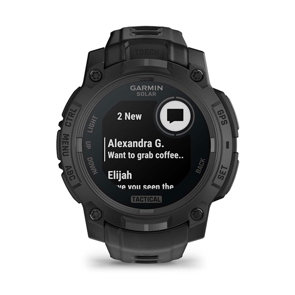Garmin Instinct 3 Solar Tactical Edition (45mm) fekete okosóra