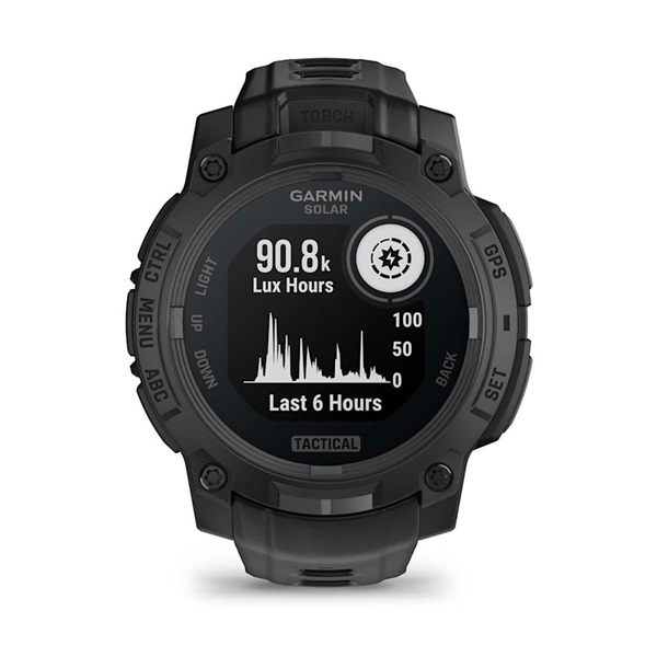Garmin Instinct 3 Solar Tactical Edition (45mm) fekete okosóra